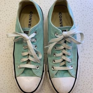 Light Teal Converses